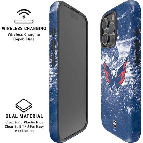 NHL Washington Capitals Frozen iPhone 16 Pro Magsafe Impact Case